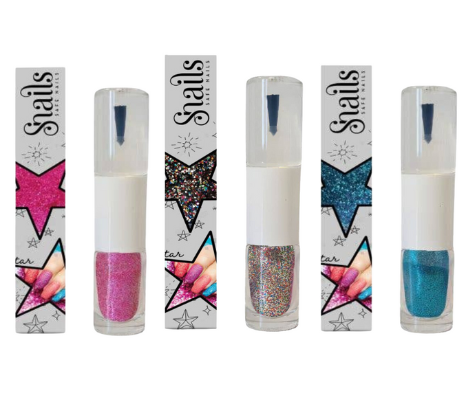 SNAILS: Magic Dust Nail Glitter with Top Coat (*colors vary*)