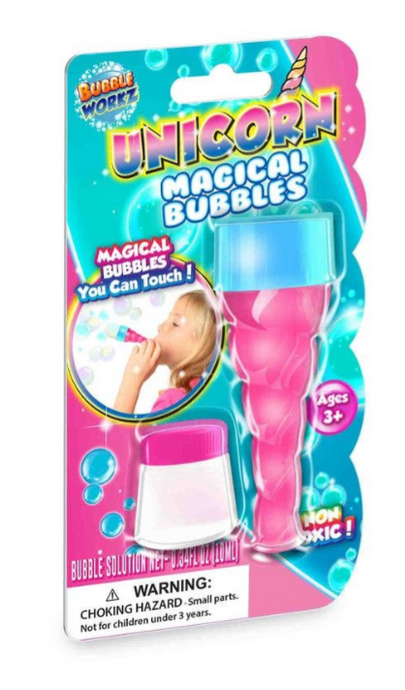 Magical Unicorn Blower (with touchable bubbles!)