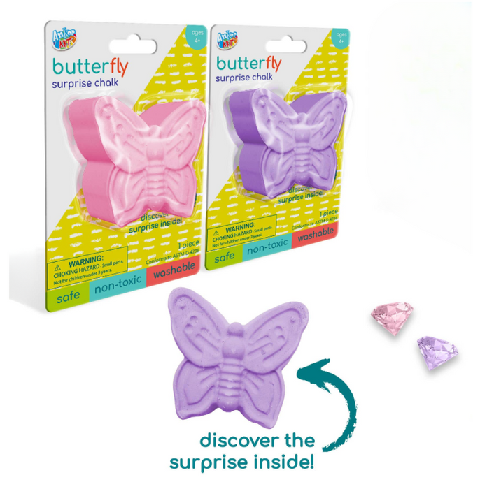 Butterfly Chalk with surprise inside