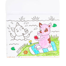Load image into Gallery viewer, Little Farm Friends Color-in Book