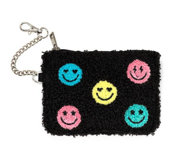 Keychain Pouch: Happy Faces