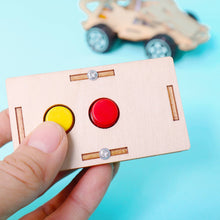Load image into Gallery viewer, Infrared Remote Controlled Car DIY Kit