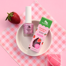 Load image into Gallery viewer, Scented non-toxic Kids Nail Polish: Strawberry Cupcake (LIGHT PINK)