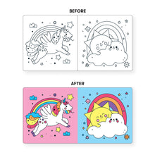 Load image into Gallery viewer, Color Magic Bath Book: Unicorn Dreams