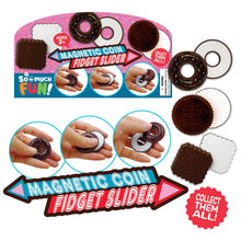 Load image into Gallery viewer, Magnetic coin fidget slider *styles vary*