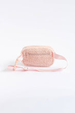 Load image into Gallery viewer, Kids Bum Bag: Pink Sherpa