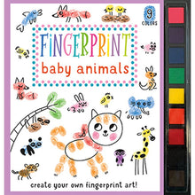 Load image into Gallery viewer, Fingerprint Art Kit | BABY ANIMALS