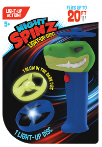 Night Spinz High Flying Discs (*Animals Vary)