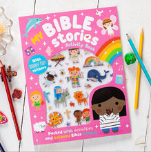 Load image into Gallery viewer, My Bible Stories Activity Book (PINK)