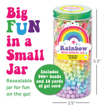 Load image into Gallery viewer, Bead Jewelry JAR: Rainbow