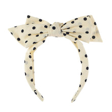 Load image into Gallery viewer, Polka Dot Double Bow Headband