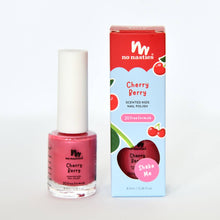 Load image into Gallery viewer, Scented non-toxic Kids Nail Polish: Strawberry Cupcake (LIGHT PINK)