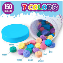 Load image into Gallery viewer, Bath Color Fizzies (150 Count)