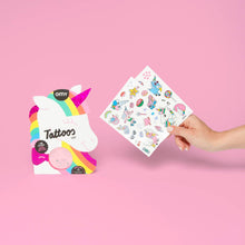Load image into Gallery viewer, Temporary Tattoos (Unicorn Packaging)