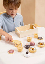 Load image into Gallery viewer, Wooden PASTRIES Playset