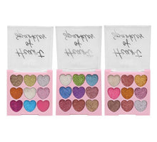 Load image into Gallery viewer, Heart of Sparkles Pressed Glitter Compact