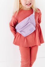 Load image into Gallery viewer, Kids Bum Bag: Lavender Cord