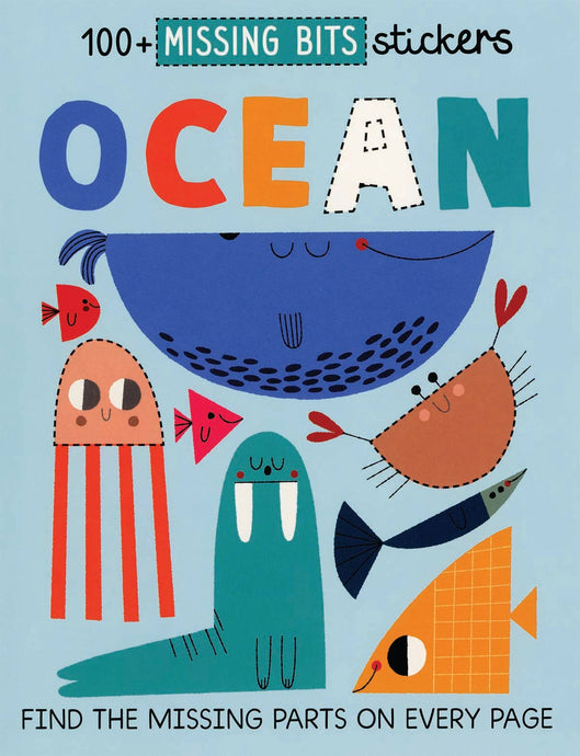 Missing Bits Stickers: Ocean