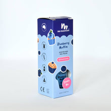 Load image into Gallery viewer, Scented non-toxic Kids Nail Polish: Blueberry Muffin (BLUE)