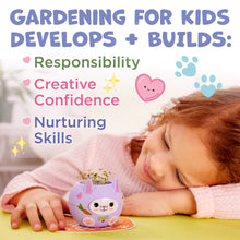 Load image into Gallery viewer, Plant and Decorate a Pet Mini Grow Craft Kit for Kids: Unicorn