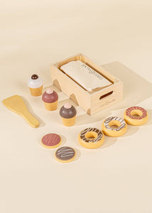 Wooden PASTRIES Playset
