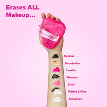 Load image into Gallery viewer, Pink MakeUp Eraser (re-usable)
