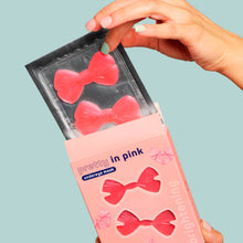 Load image into Gallery viewer, Pretty in Pink BOW Undereye Masks (8 PACK)
