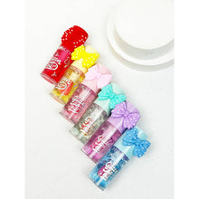 Load image into Gallery viewer, Dotted Bow Glittered Lip Oil (colors vary)
