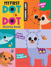 Load image into Gallery viewer, My First Dot To Dot Activity Book (Baby Animals)