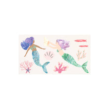 Load image into Gallery viewer, Mermaid Temporary Tattoos