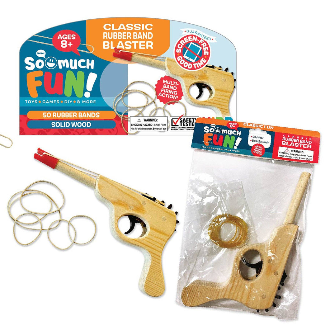 Rubber Band Wooden Blaster