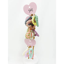Load image into Gallery viewer, Heart Shape of Spiral Hair Ties-Set of 4 (colors vary)
