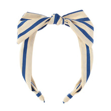Load image into Gallery viewer, Riviera Stripe Tie Headband