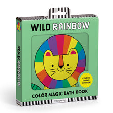 Load image into Gallery viewer, Color Magic Bath Book: Wild Rainbow