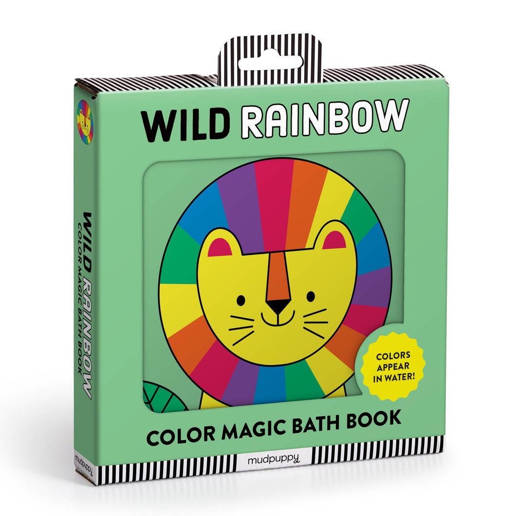 Color Magic Bath Book: Wild Rainbow