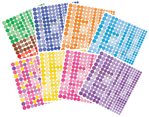 Color-By-Dots Sticker Book: Unicorns