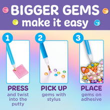 Load image into Gallery viewer, Bubble Gems Keychain: Kitty Princess