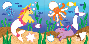 Color-By-Dots Sticker Book: Unicorns