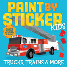 Load image into Gallery viewer, Paint by Sticker | Trucks, Trains &amp; More