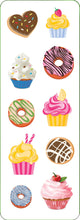 Load image into Gallery viewer, Sticker Set: Cupcakes &amp; Donuts (70+ stickers)