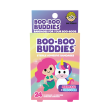 Load image into Gallery viewer, Kids Bandages | Mermaid + Unicorn (24 Count, Latex-Free)