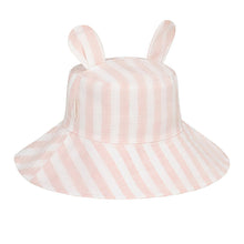 Load image into Gallery viewer, Stripy Bunny Sun Hat