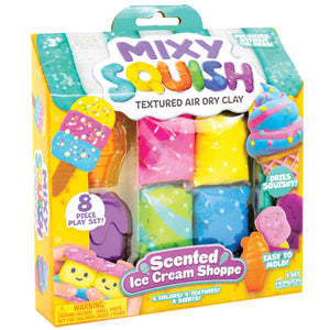 Mixy Squish: Scented Ice Cream Fluffy Clay Kit