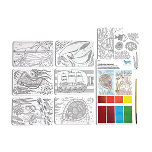 Scenic Hues D.I.Y. Watercolor Kit (OCEAN PARADISE)