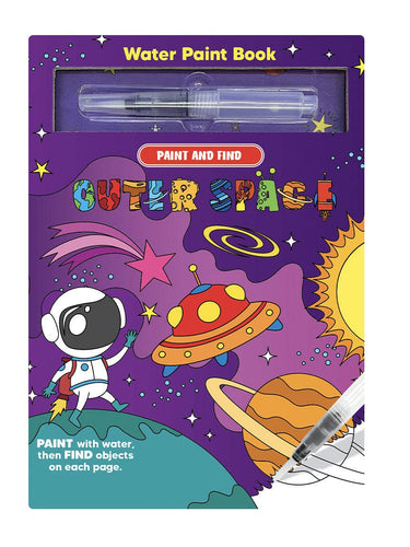 Paint and Find Water Paint Book (OUTER SPACE)