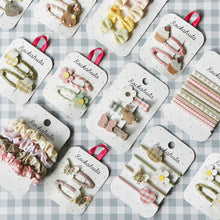 Load image into Gallery viewer, Floral White Butterfly Clips - 2 pack