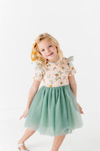 Load image into Gallery viewer, Sage Sweet Peonies | Tulle Dress