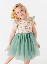 Load image into Gallery viewer, Sage Sweet Peonies | Tulle Dress