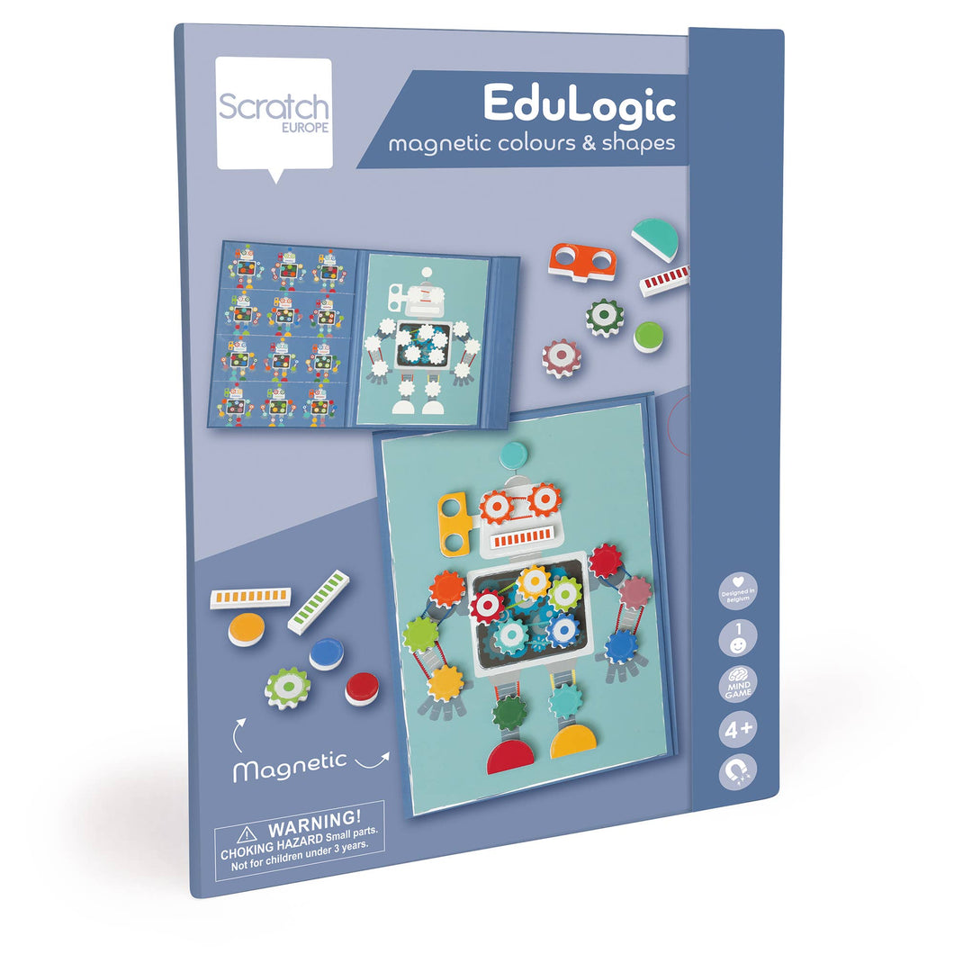Magnetic Logic Matching Book (ROBOT)