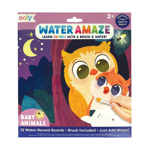 Water Amaze Water Reveal Boards (BABY ANIMALS)